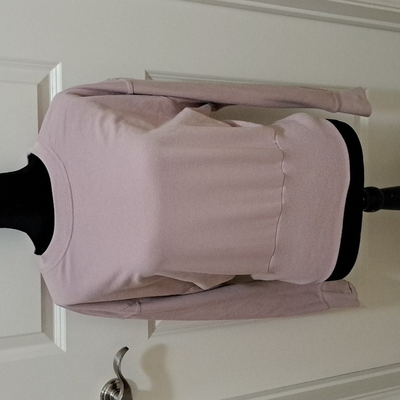 ATHLETA small soft rose sweatshirt with stretch waist, barely worn! - Picture 1 of 7